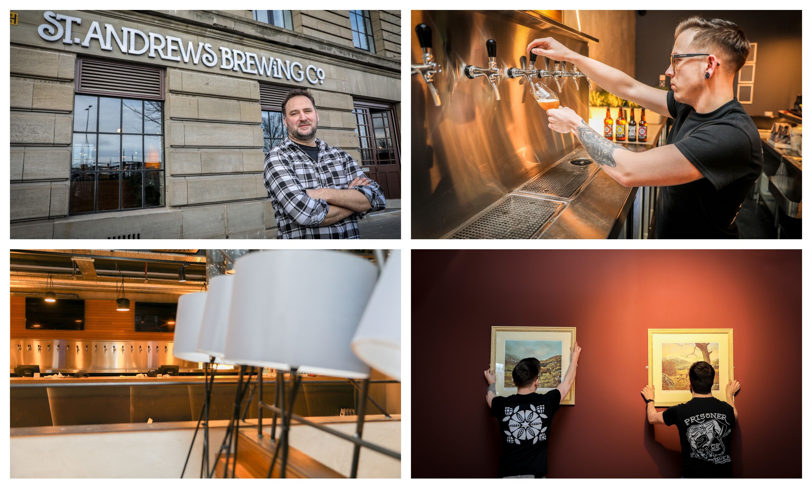 First look inside St Andrews Brewing Company, Caird Hall.