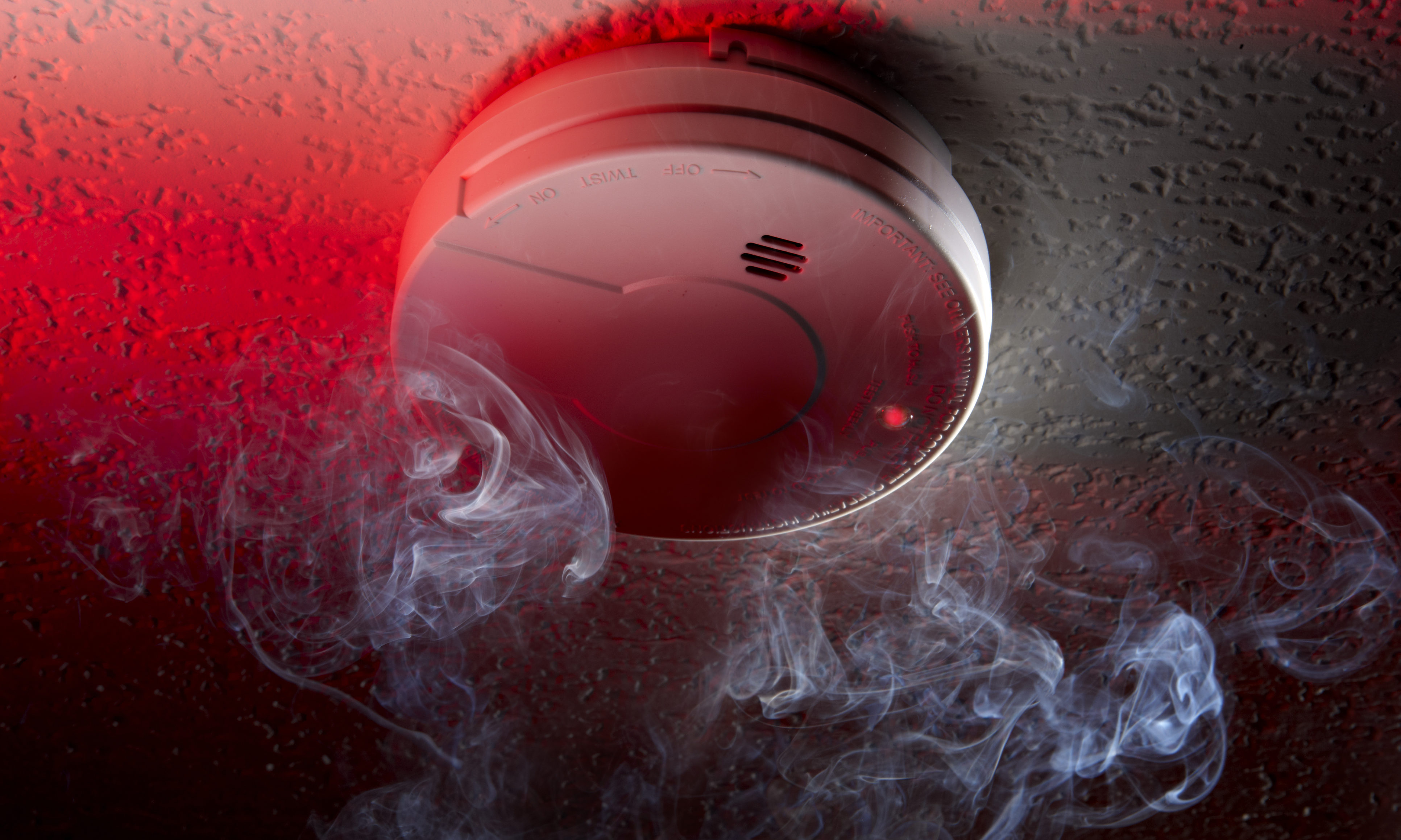 A smoke detector (stock image).