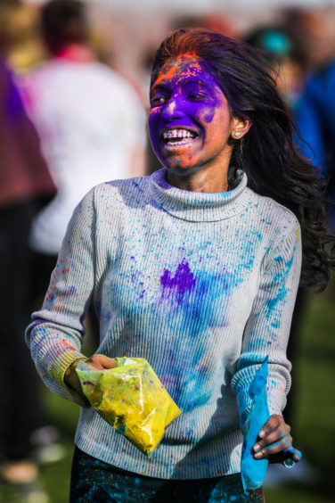 University of Dundee students are getting ready to colour their campus as they celebrate Holi, the Hindu festival of colours.