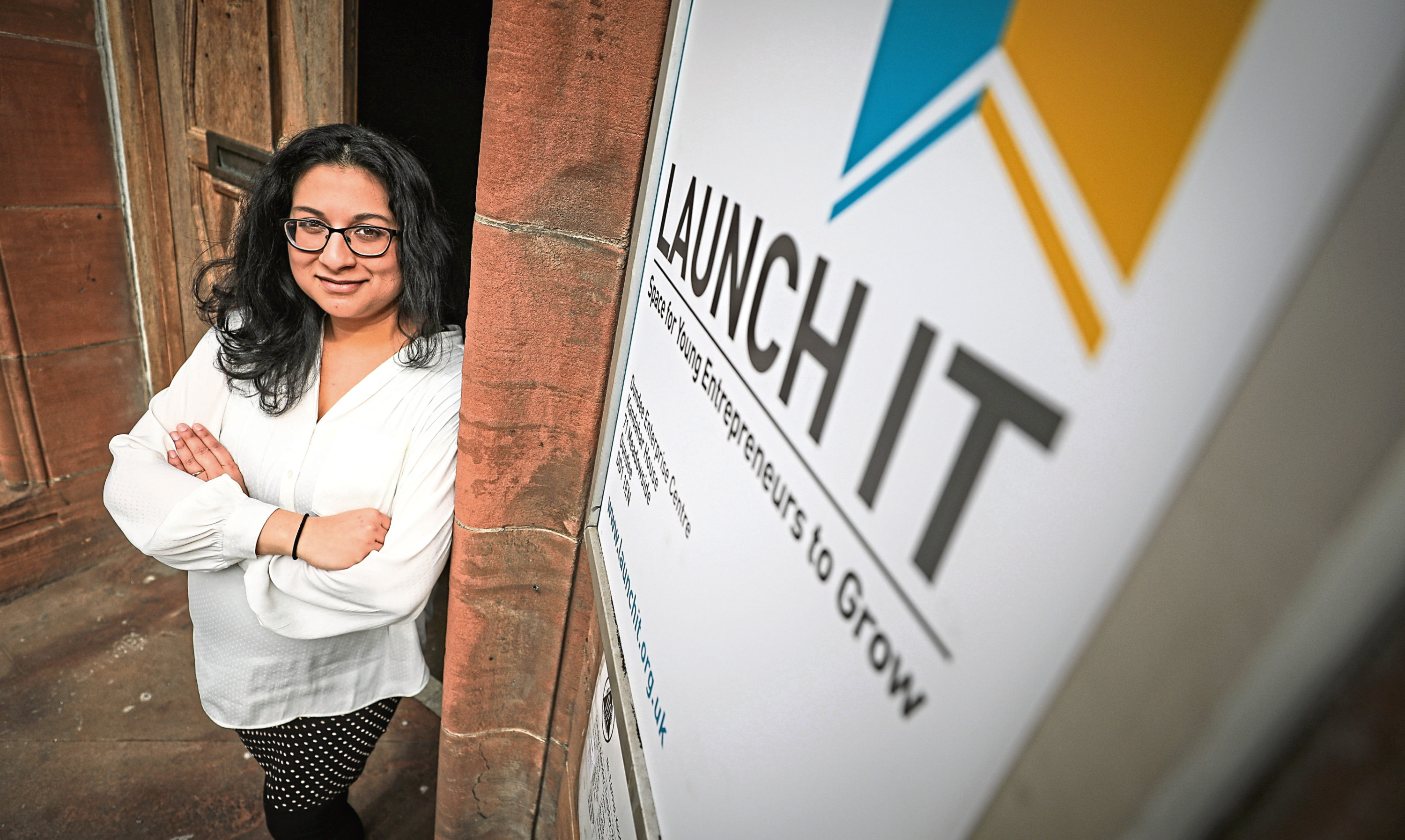 Shabana Basheer, enterprise manager of Launch It Dundee.