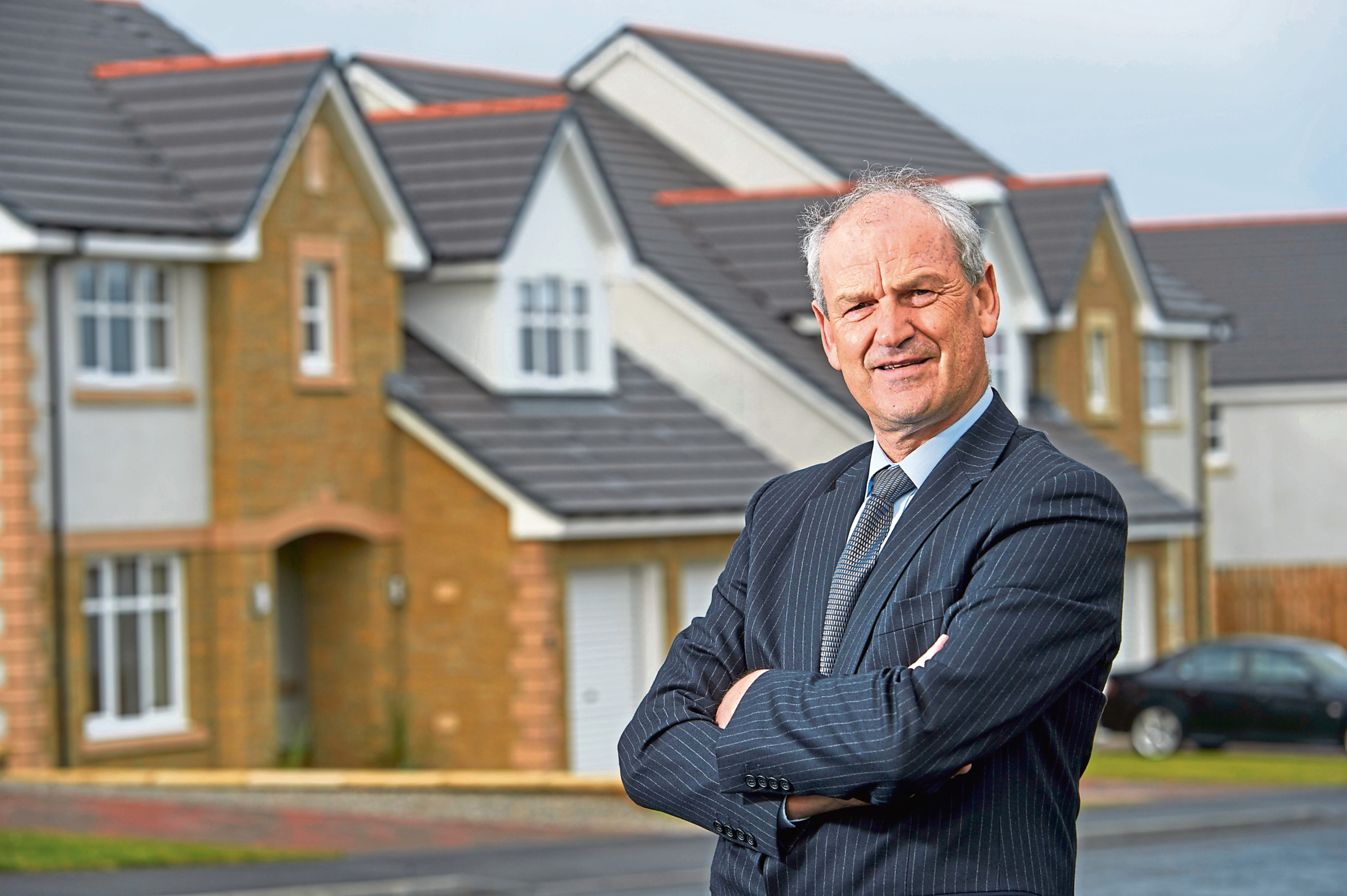 George Fraser, chief executive of Tulloch Homes.