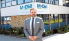 McGill chief executive Graeme Carling at the firms headquarters in Harrison Road, Dundee.