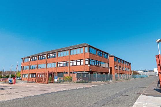 The Forbo Flooring factory in Kirkcaldy