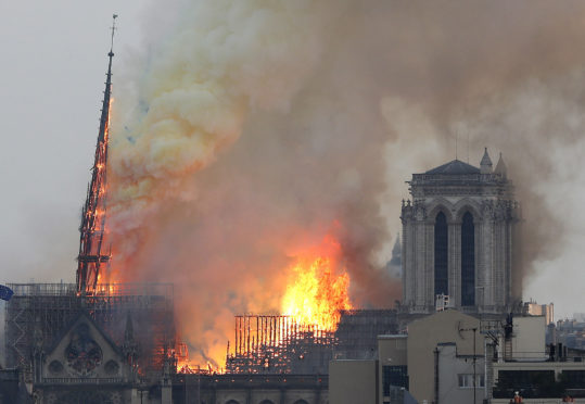 The Notre Dame blaze invites us to consider whether we’d want Edinburgh Castle rebuilt – and at what cost? – if it was struck by a devastating fire.