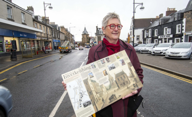 HES chairwoman Jane Ryder in Inverkeithing
