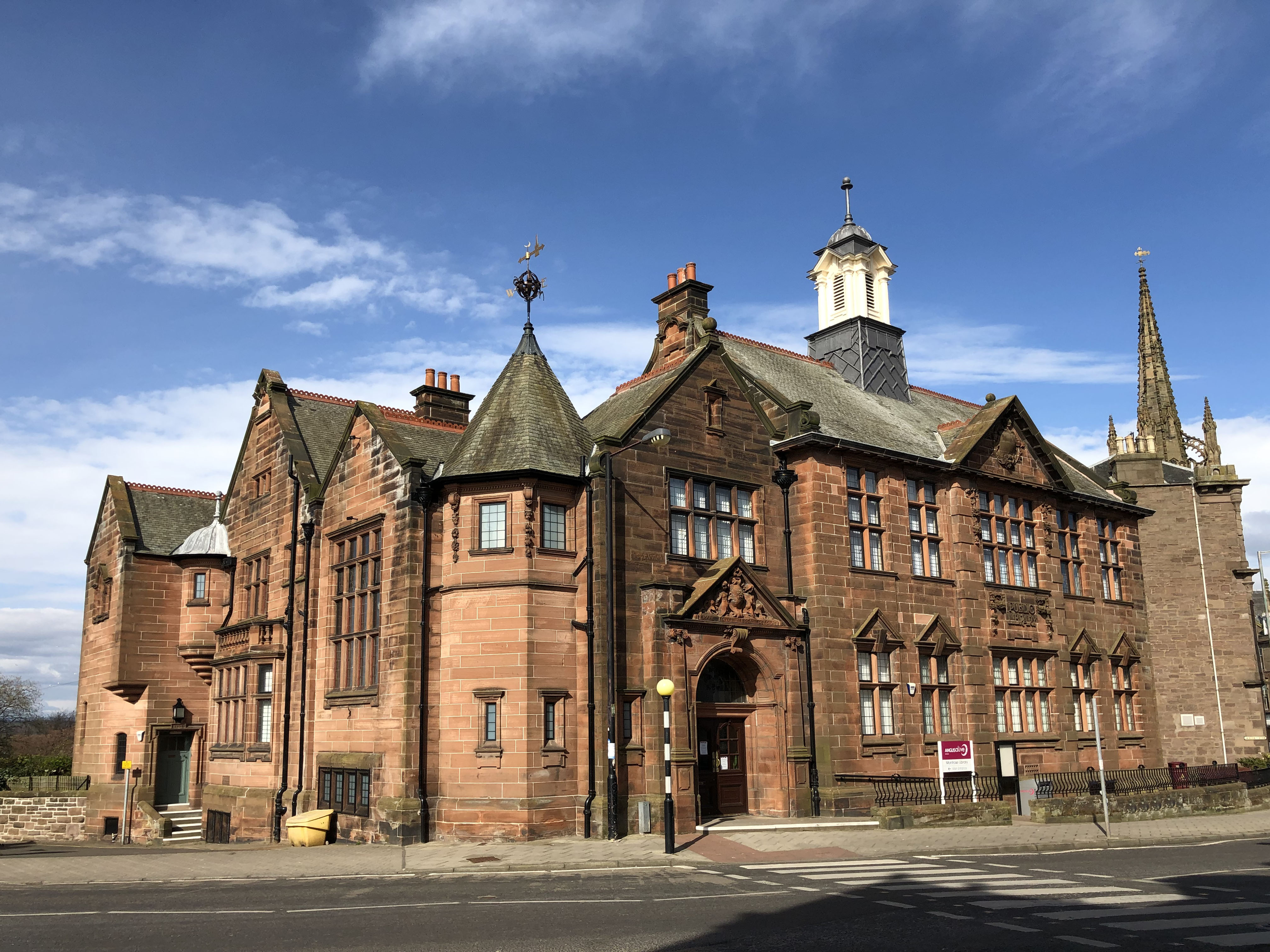 Montrose Library exterior The Courier
