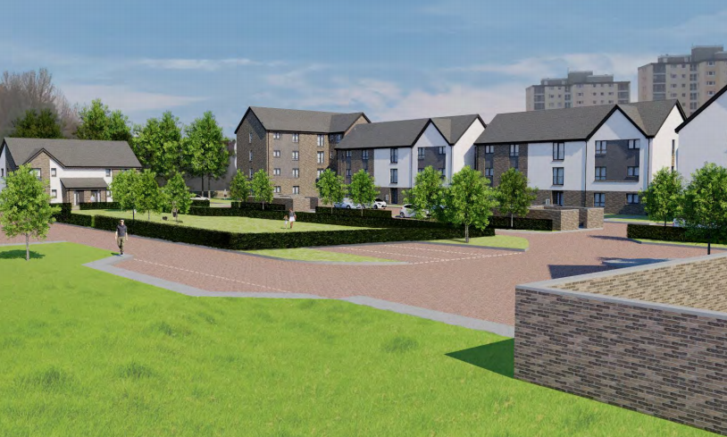 Springfield Properties has appealed to the Scottish Government for permission for the houses and flats at Nairn Street