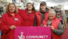 Remake's Lynn Ramsbottom, Christina Harris, Lee MacDonald and Helen Keith have celebrated the charity's cash injection.