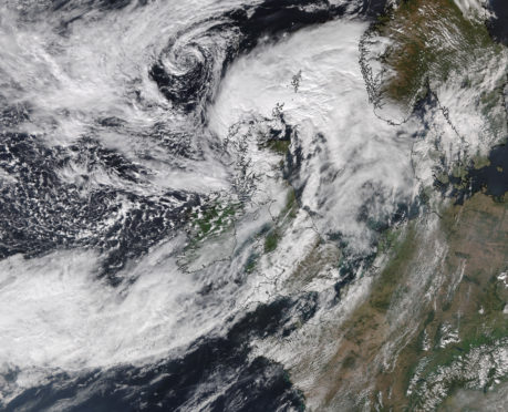 Dundee Satellite Receiving Station (DSRS) had been releasing images from space for over 40 years