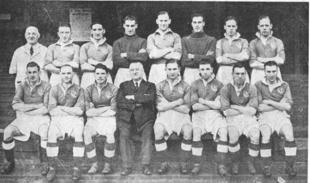 The 1939 Portsmouth team which won the FA Cup against the odds