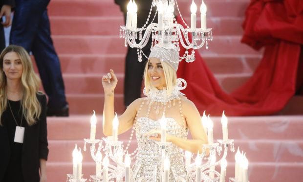 Katy Perry attends The 2019 Met Gala Celebrating Camp: Notes on Fashion at Metropolitan Museum of Art.