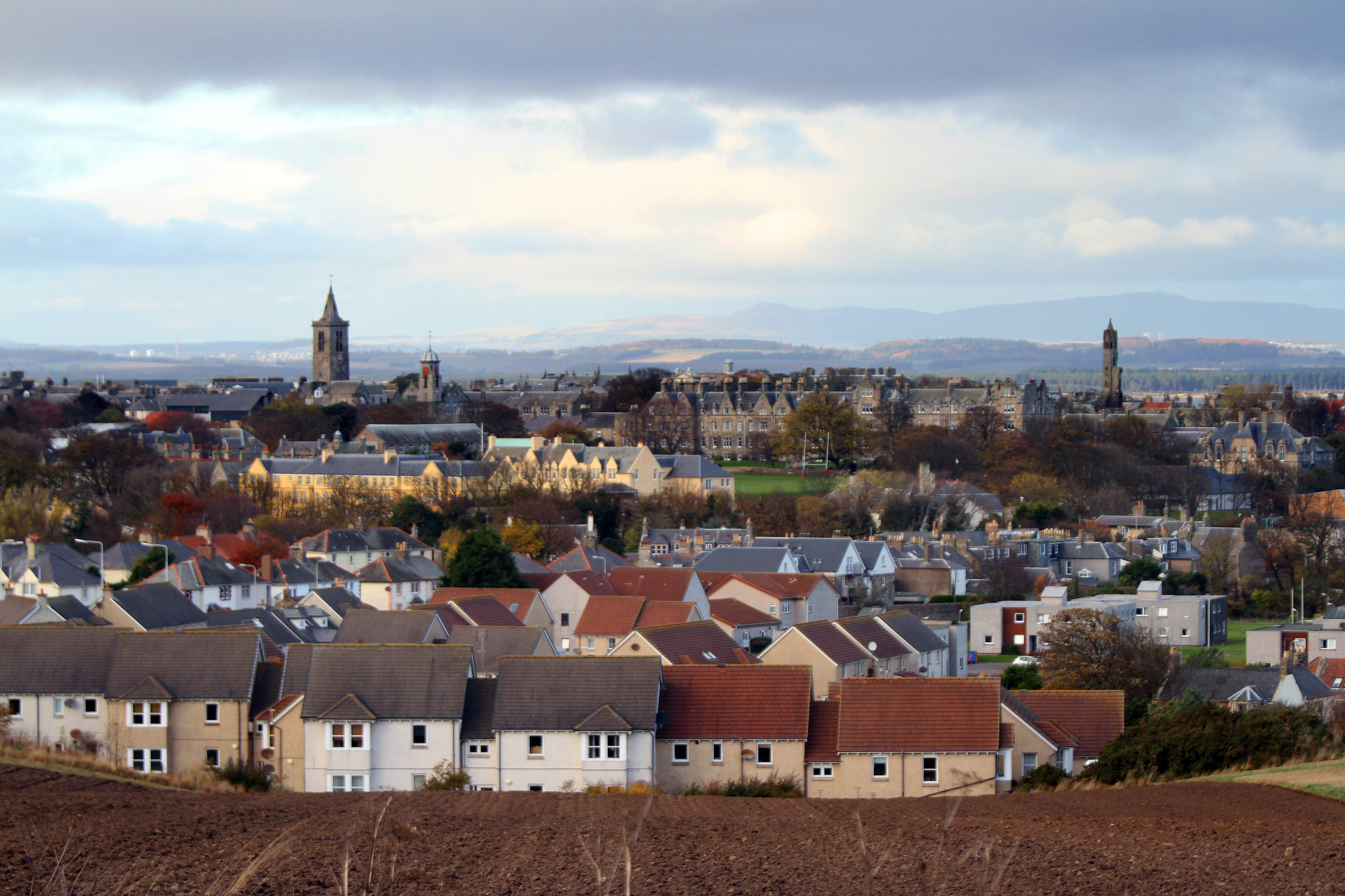 A general view of St Andrews.