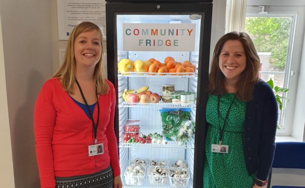 Rosanna Zywietz and Lauren Parry from Greener Kirkcaldy