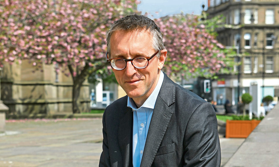 Sam Woods, deputy governor of the Bank of England, during his physical visit to Dundee last year.