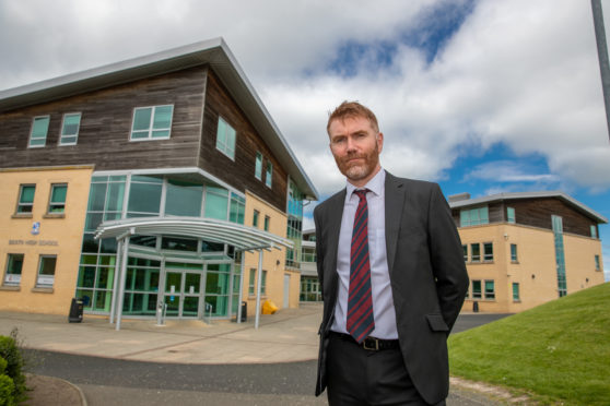 Rector Steve Ross says Beath High School which see a significant improvement in attainment