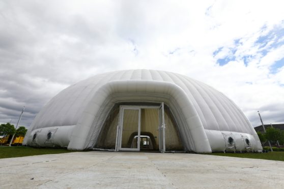 The Evolution Dome on Slessor Gardens.