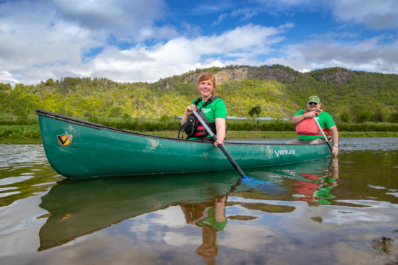 Alasdair and Errin are set to canoe from Falkirk to Glasgow.