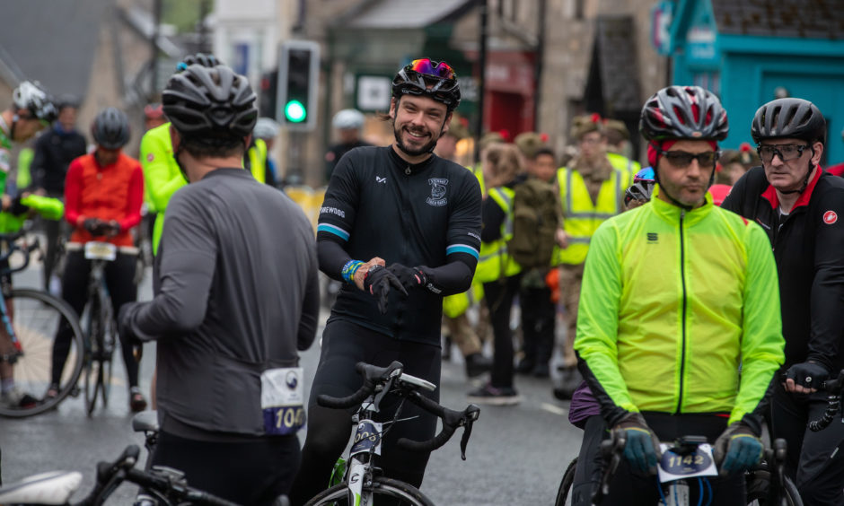 More than 3,000 cyclists took part.
