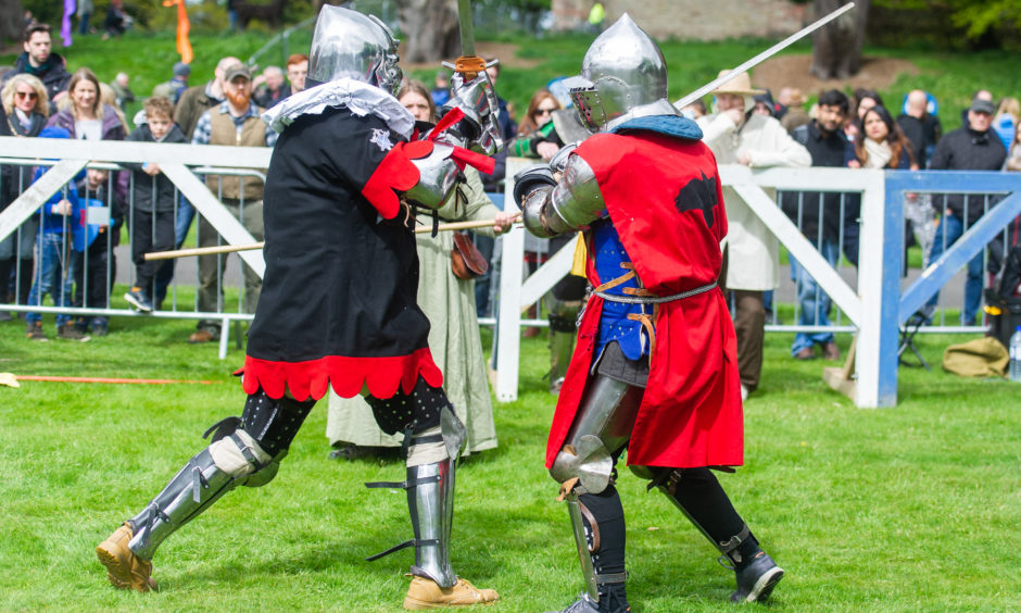 More than 2,000 visitors flocked to Scone Palace for the 15-year-old annual event.