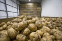 The value of potatoes decreased to £641m with a 19% fall in production blamed on the summer drought.