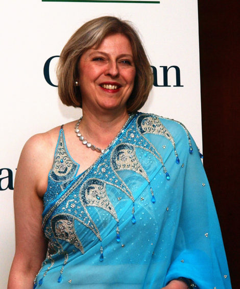 File photo dated 19/05/2010 of the then Home Secretary Theresa May arriving for the Asian Women of Achievement Awards at London Hilton, London. The Prime Minister is expected to announce details later today of her timetable for leaving Downing Street.