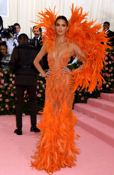 Kendall Jenner attending the Metropolitan Museum of Art Costume Institute Benefit Gala 2019 in New York, USA.