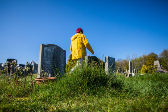 There have been complaints about the overgrown state of parts of the cemetery.