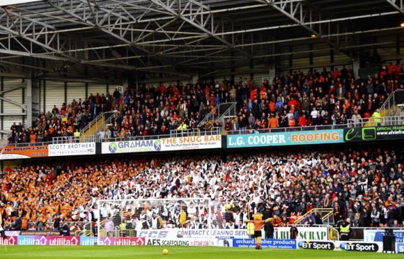 United fans backed their team to the hilt on Thursday.