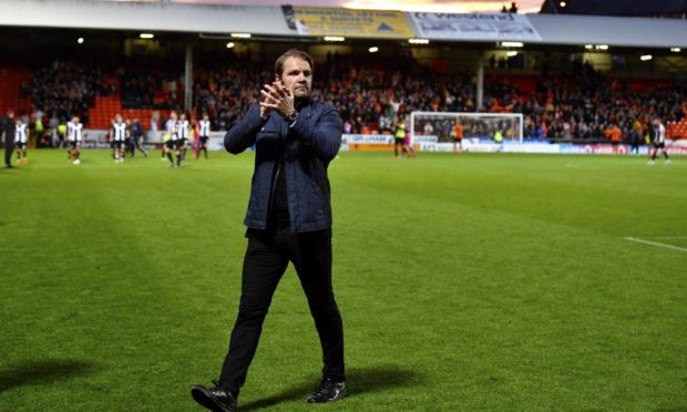 Robbie Neilson at full-time.