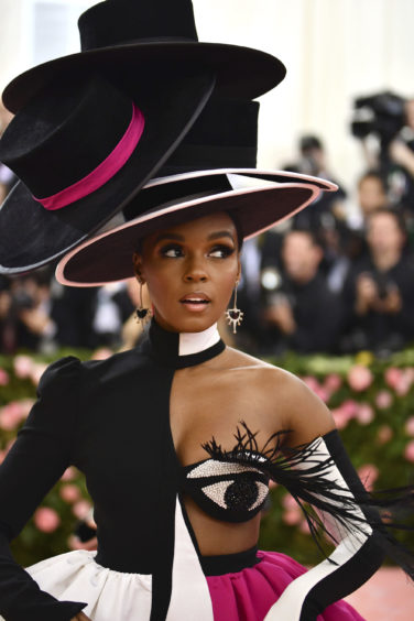 Janelle Monae attends The Metropolitan Museum of Art's Costume Institute benefit gala celebrating the opening of the "Camp: Notes on Fashion" exhibition on Monday, May 6, 2019, in New York.