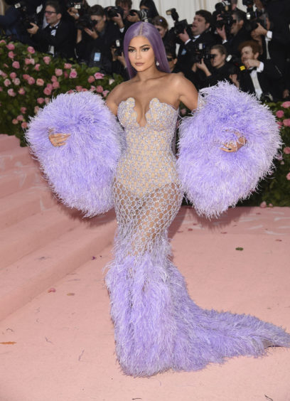Kylie Jenner attends The Metropolitan Museum of Art's Costume Institute benefit gala celebrating the opening of the "Camp: Notes on Fashion" exhibition on Monday, May 6, 2019, in New York.
