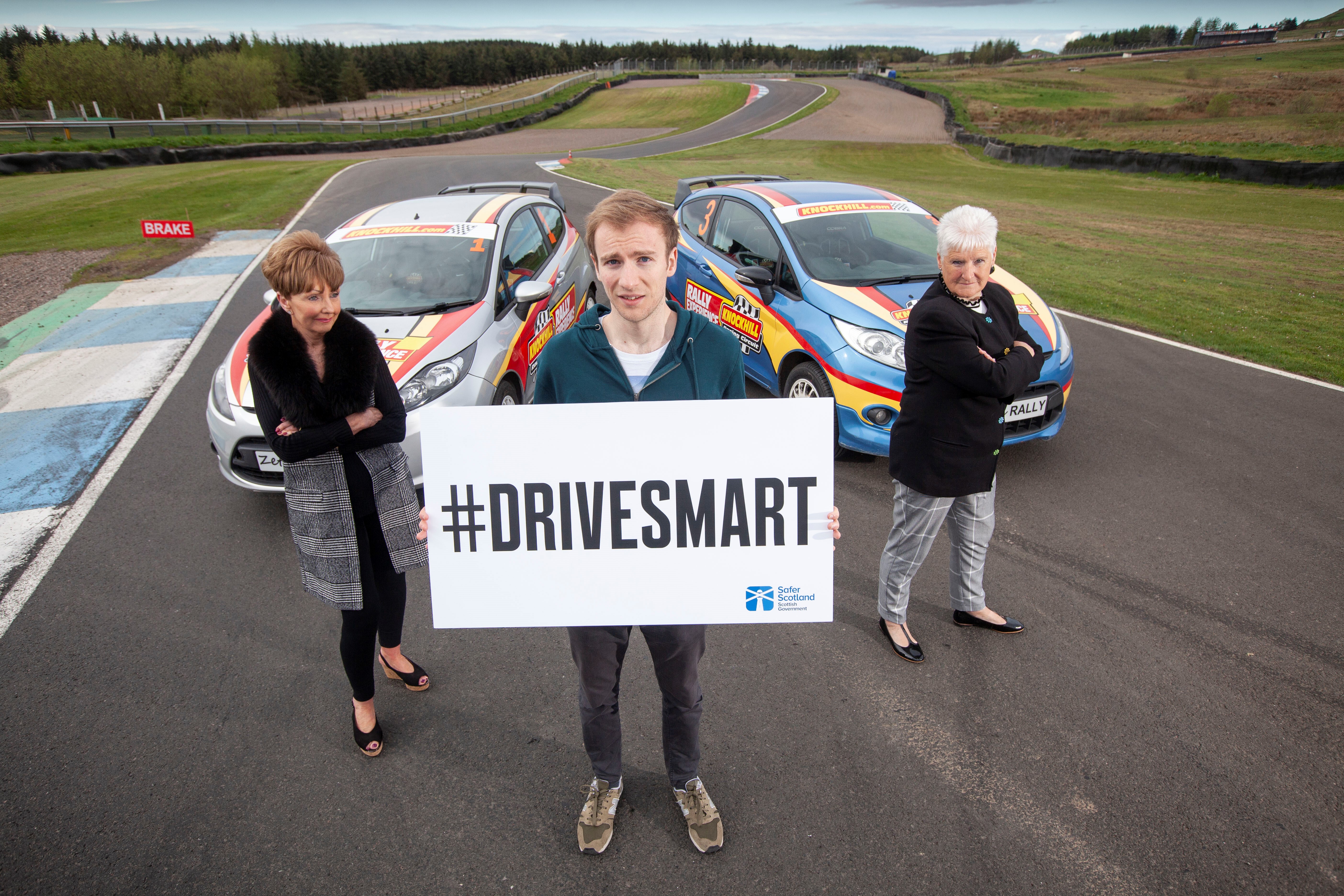 The campaign launched at Knockhill