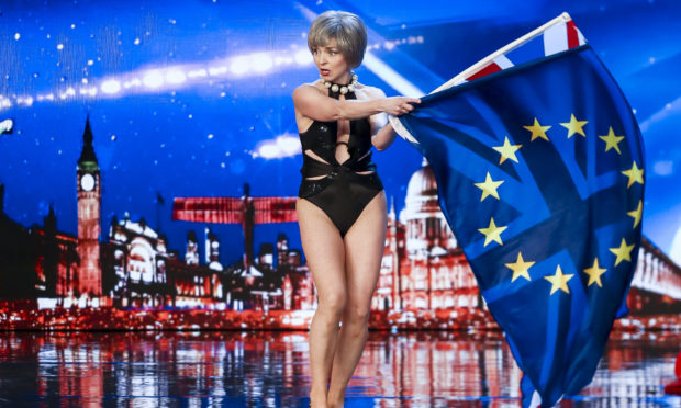 Kath Thompson shocked judges and viewers with her saucy striptease on Britain’s Got Talent.