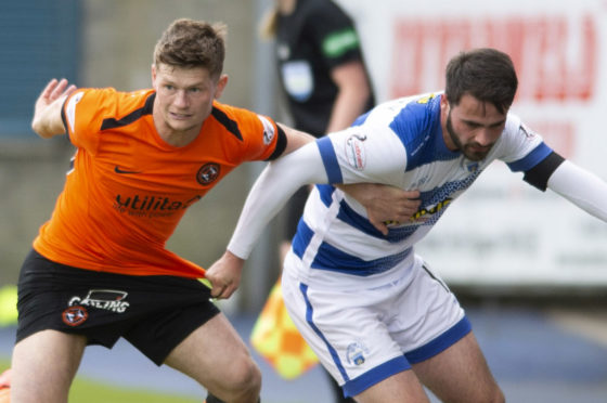 Cammy Smith in action against Morton.