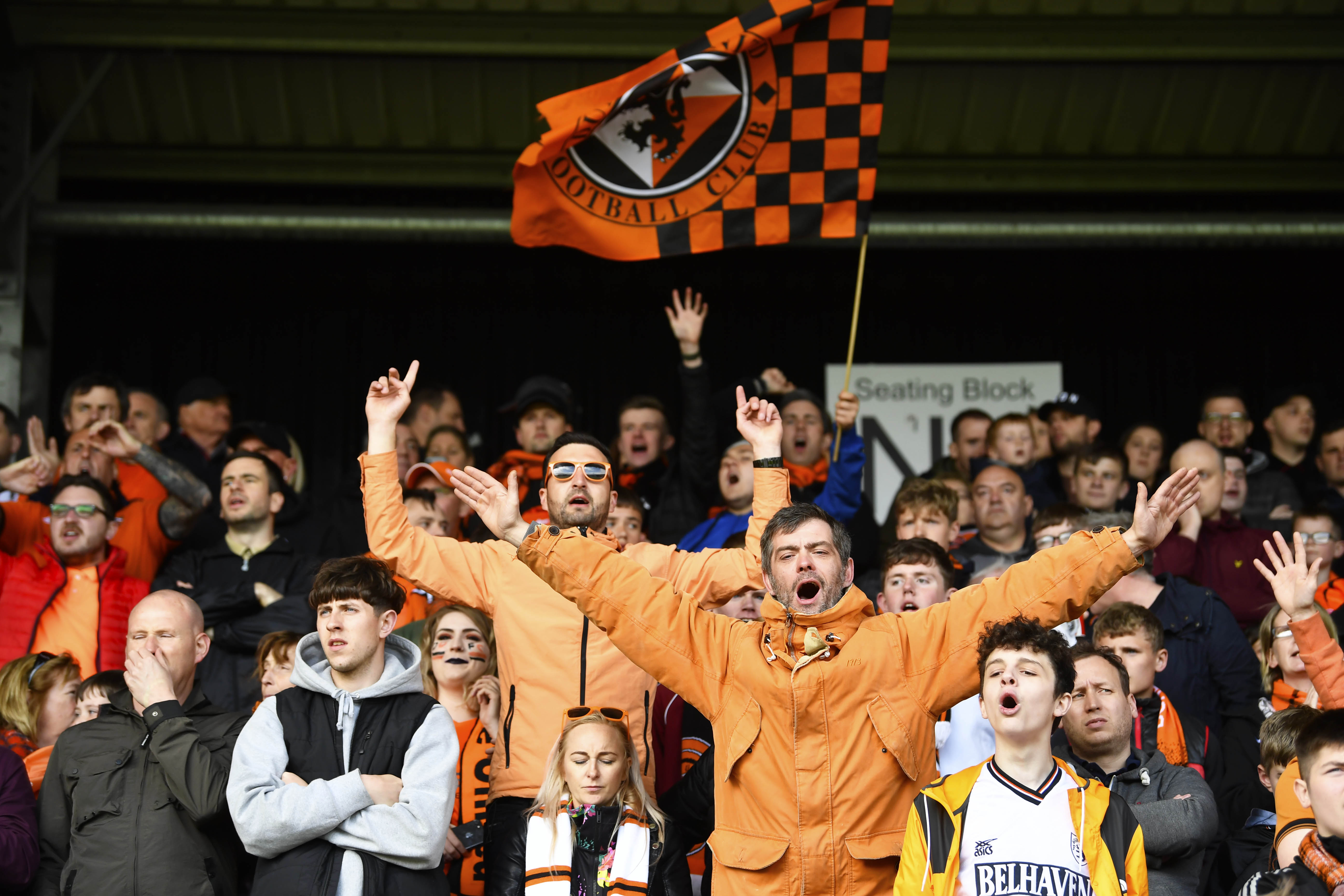 Dundee United fans.