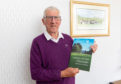 Bob Drummond (77) with the newly published book