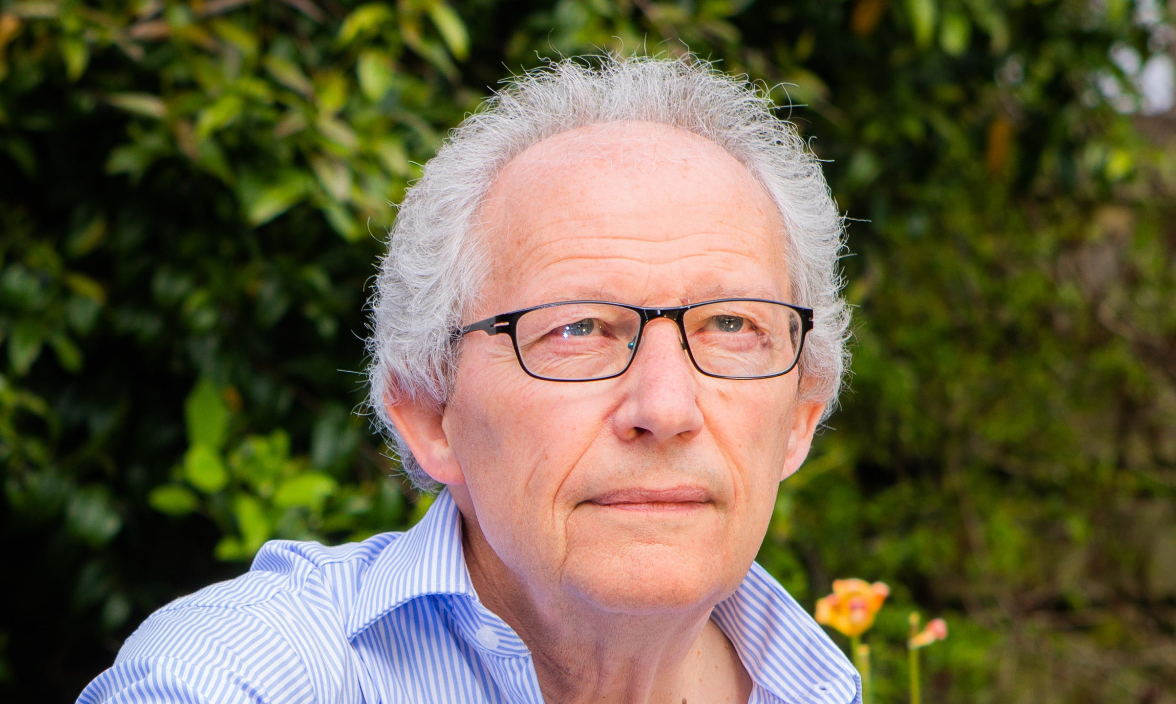 Former First Minister Henry McLeish at home in Falkland, Fife