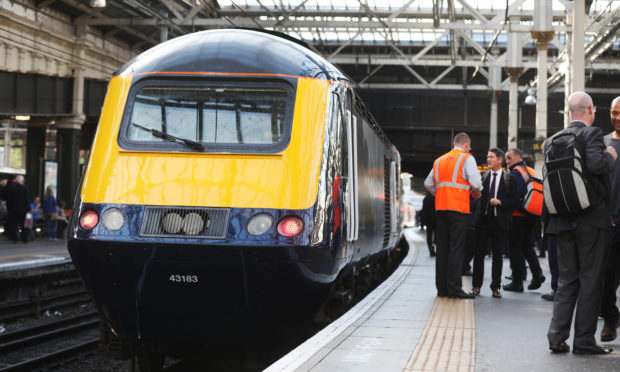 A Scotrail InterCity train.