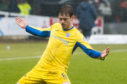 Murray Davidson scores against Dundee.