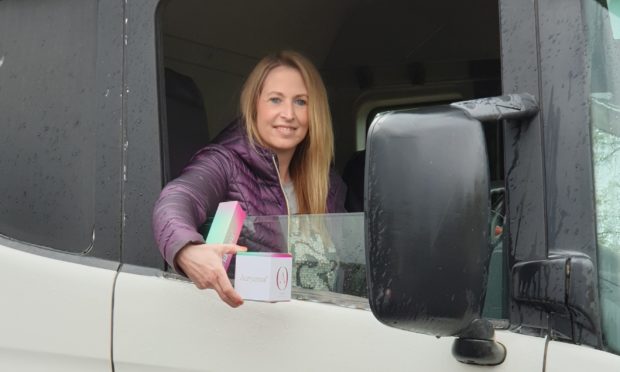 Wilma Collier left haulage behind to found her skin care business.