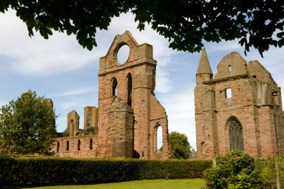 Arbroath Abbey, where the Declaration of Arbroath was written in 1320.