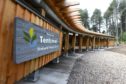 The new education and visitor pavilion at Tentsmuir National Nature Reserve.