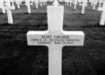 Gravestone of Kurt Gryber in the Ardennes American Cemetery