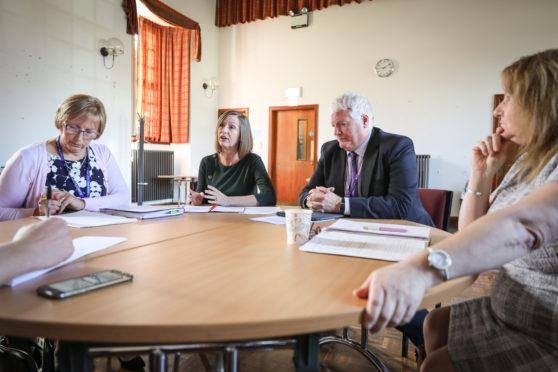 Fiona McLagan, Julie Grace, Paul Clancy and Andrena Waghorn.