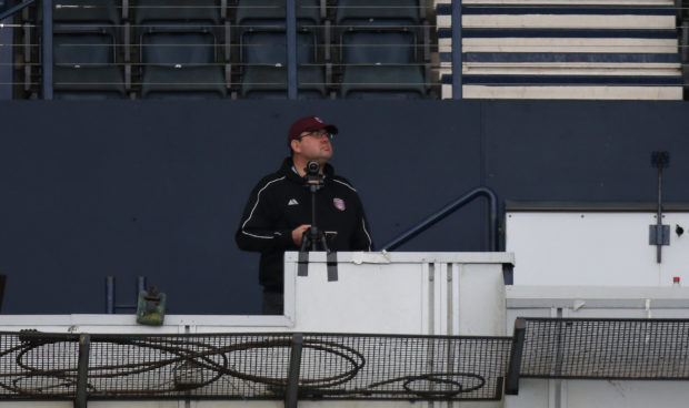 Neil at Hampden.