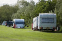 Some of the Travellers remain at Wards Park