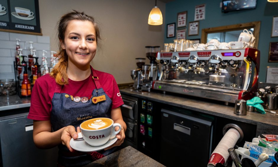 Niamh Breslin from Leven has been nominated as Finalist in the UK & Ireland World Barista of the Year, to be held on 17th July 2019. Picture by Steve Brown / DCT Media
