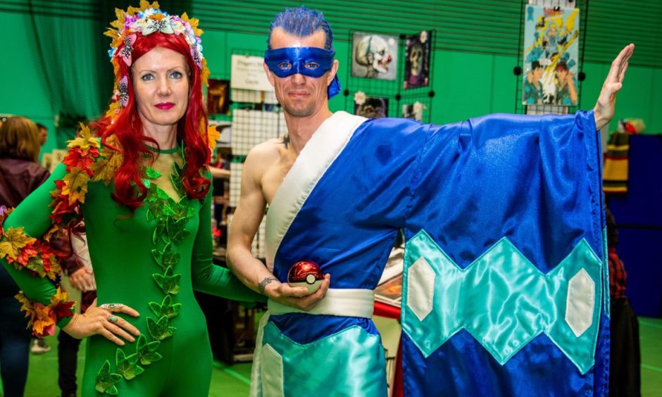 Brother and Sister Marie and Stevie Wrightson as Poison Ivy and Brycen (Pokemon).