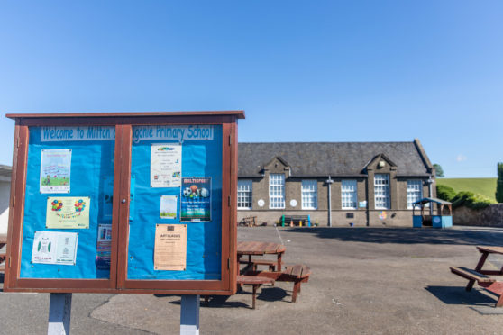 St Ninian's Primary School in Dundee. Image: Kim Cessford/DC Thomson.