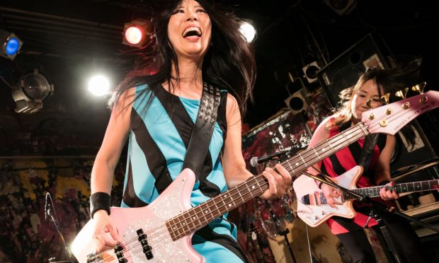 Veteran Osaka punk rockers Shonen Knife play Doune the Rabbit Hole in Perthshire.